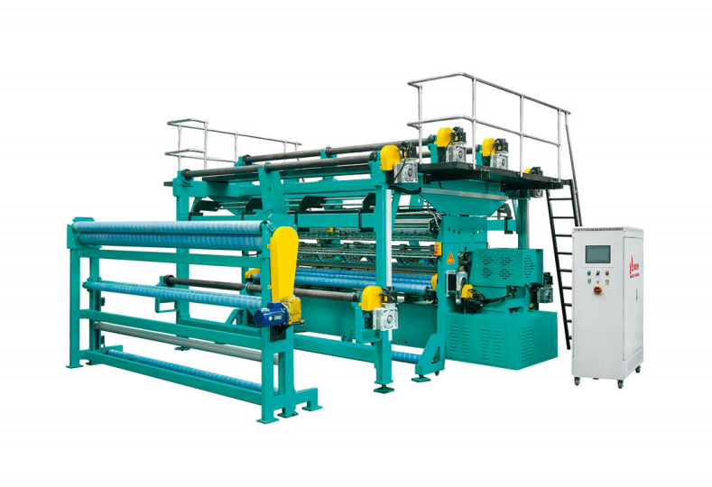 LongLongSheng warp knitting machine for industrial textile production
