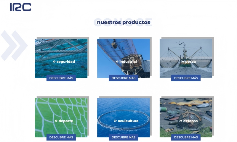 Fishing net products for aquaculture, protection and other netting applications