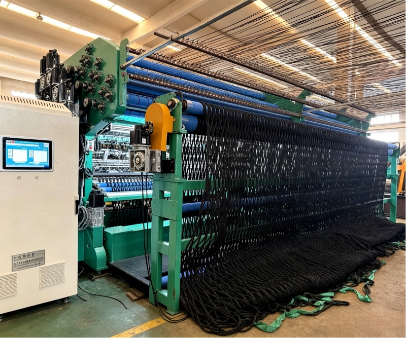 HSGE2320-220EL 220-Inch Fishing Net Warp Knitting Machine