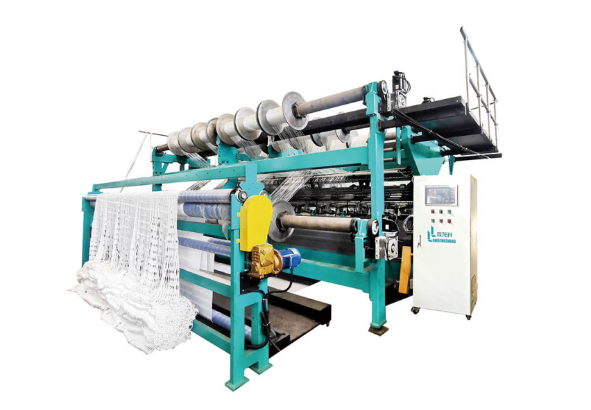 GE2820 double needle-bar warp knitting machine for sports, safety and packaging nets