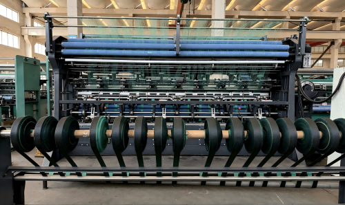 GE2815 Double Needle-bar Warp Knitting Machine for Tubular Nets and Flexible Bags
