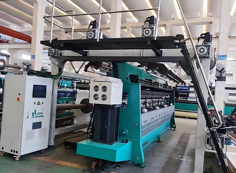 GE2820 Warp Knitting Machine for Drone Interception Net Production