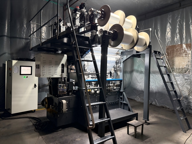 GE2812J(RDJ) High-Speed Jacquard Double Needle-Bar Warp Knitting Machine